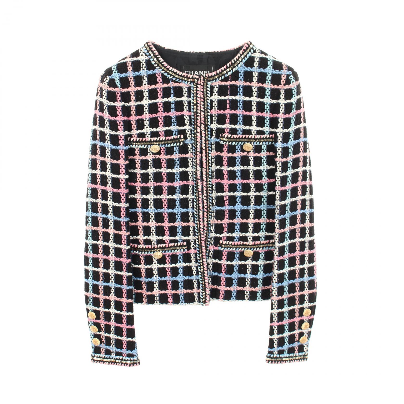 CHANEL ノーカラージャケット 