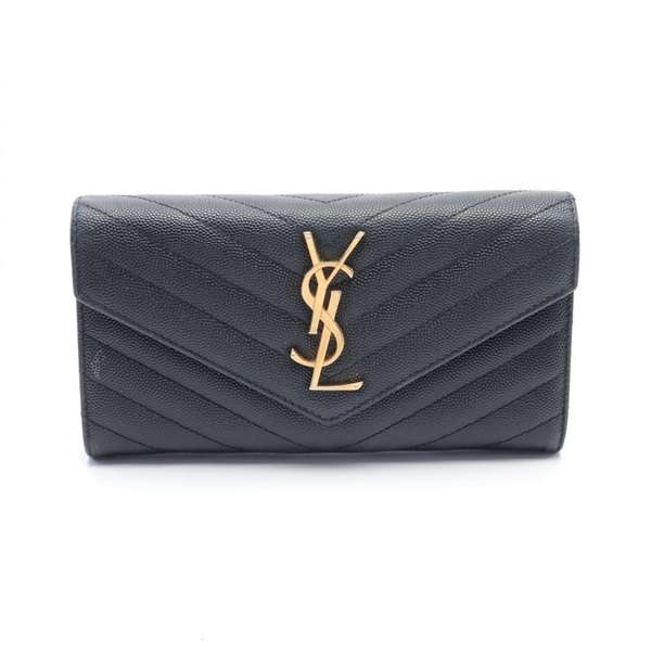SAINT LAURENT サンローラン 長財布 YSLロゴ ラウンドファスナー SAINT LAURENT サンローラン 長財布 YSLロゴ ラウンドファスナー