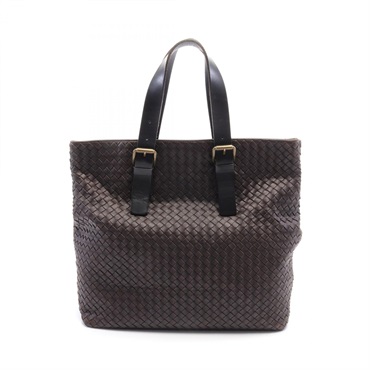 美品 ボッテガヴェネタ イントレチャート トートバッグ 169612 ビンテージ ボッテガヴェネタ(BOTTEGA VENETA)ボッテガヴェネタ イントレ