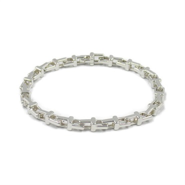 ◇ティファニー◇Ag925/Tナロー/チェーン/ブレスレット/ブランド ティファニー(TIFFANY＆CO)ティファニー Tナロー チェーン