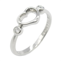 ティファニー(TIFFANY＆CO)ティファニー オープンハート2Pリング 