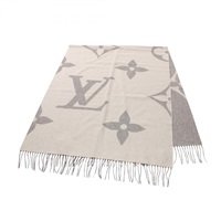 極美品✨箱付 ルイヴィトン マフラー・モノグラム　 値下げ交渉可！ 新品未使用極美品⭐️ Louis Vuitton】 ルイヴィトン マフラー