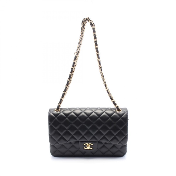 シャネル デカマトラッセ30 クラシック ラージ Wフラップ ショルダーバッグ バッグ レディース A58600