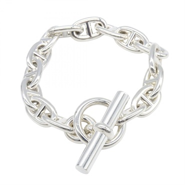 エルメス シェーヌダンクルMM ブレスレット 15コマ ブレスレット アクセサリー レディース