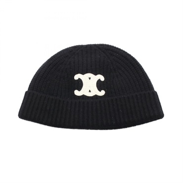 セリーヌ トリオンフ ニットキャップ 帽子 レディース 2AA32384D