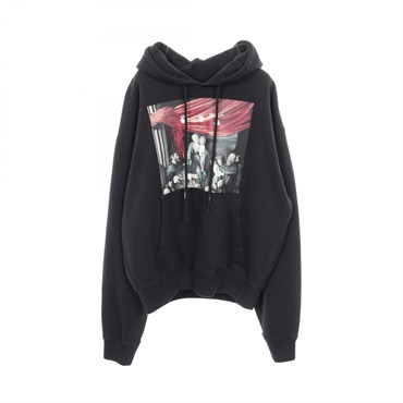 OFFWHITEパーカーsizeMタグあり 新品タグ付き】オフホワイト