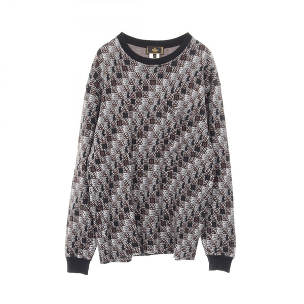 フェンディ(FENDI)フェンディ FFロゴ ニット 衣料品 トップス メンズ