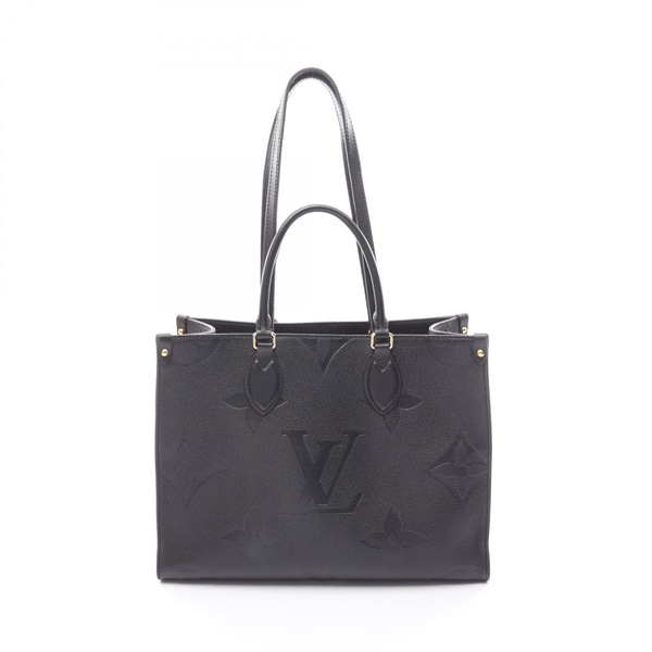 ルイ・ヴィトン オンザゴーMM モノグラムアンプラント ノワール トートバッグ バッグ レディース M45595