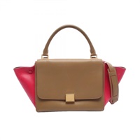 正規品 セリーヌ トラペーズ スモール ハンドバッグ レザー スエード ロゴ金具 セリーヌ(CELINE)セリーヌ トラペーズ スモール ハンドバッグ バッグ
