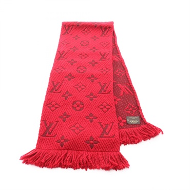 ルイ・ヴィトン エシャルプ ロゴマニア ルビー マフラー 衣料品 レディース m72432