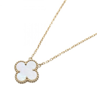 ヴァンクリーフ＆アーペル ヴィンテージアルハンブラネックレス マザーオブパール ネックレス ジュエリー レディース VCARA45900