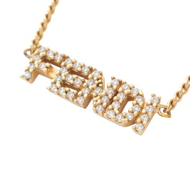 フェンディ ロゴ ネックレス ジュエリー レディース