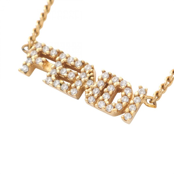 フェンディ ロゴ ネックレス ジュエリー レディース