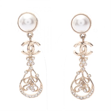 シャネル ココマーク フラワー ピアス ジュエリー レディース