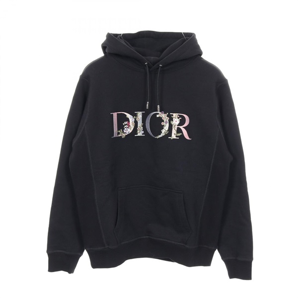 ディオール フローラルロゴ エンブロイダリー パーカー 衣料品 トップス メンズ 113J688A0531