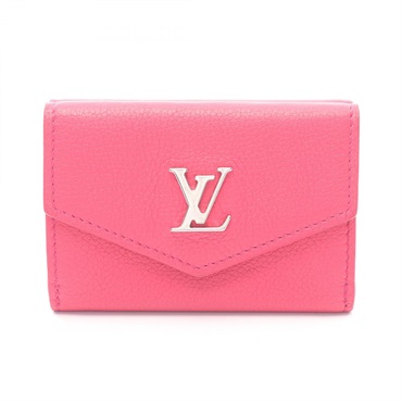 ルイ・ヴィトン ポルトフォイユ ロックミニ フューシャ 三つ折り財布 財布 レディース M80087