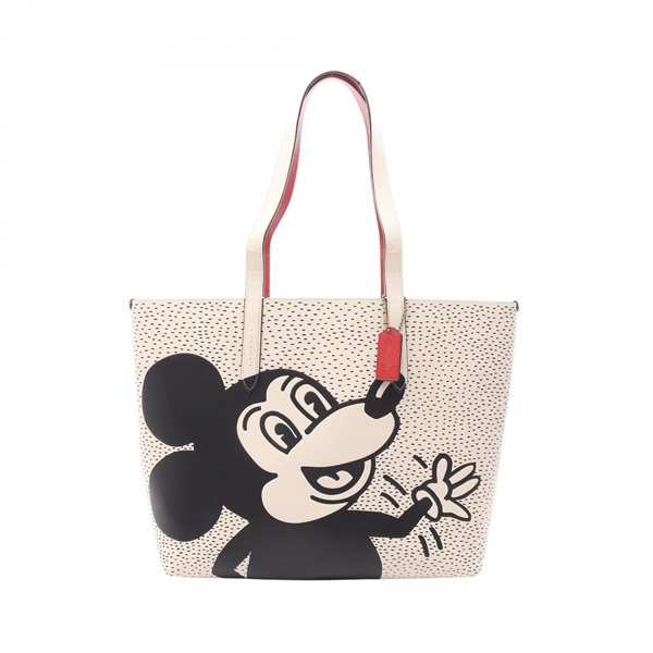 コーチ COACH × Disney × Keith Haring トートバッグ バッグ レディース C0895