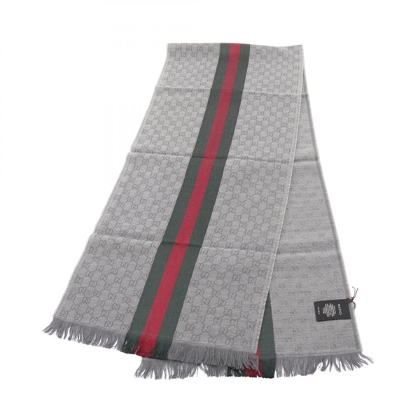 グッチ オフィディア GG ウェブライン マフラー 衣料品 メンズ レディース