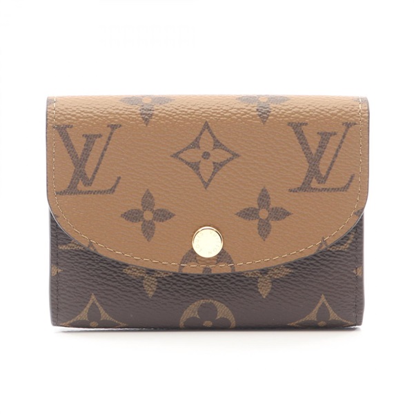 ルイ・ヴィトン ポルトモネ ロザリ モノグラムリバース コインケース 財布 レディース M82333