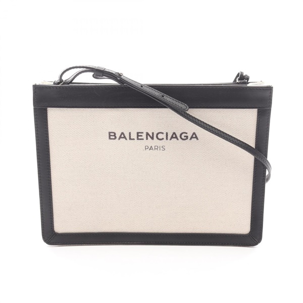 バレンシアガ(BALENCIAGA)バレンシアガ ネイビー ポシェット