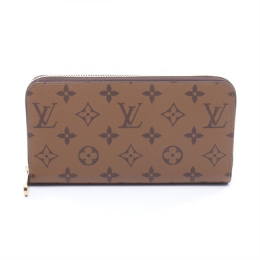 ルイ・ヴィトン ジッピーウォレット モノグラムリバース ラウンド長財布 財布 レディース M82444