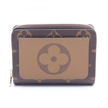 ルイ・ヴィトン ポルトフォイユ ルー モノグラムリバース 二つ折り財布 財布 レディース M81461