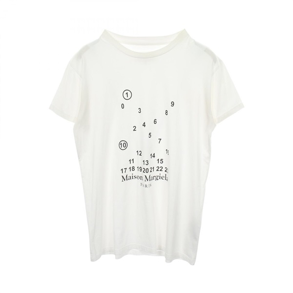メゾンマルジェラ1 10 ナンバーロゴ 半袖Tシャツ 衣料品 トップス メンズ レディース
