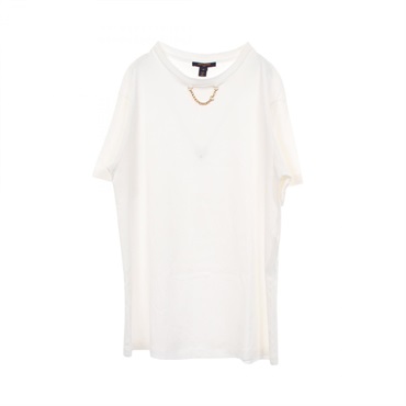 ルイ・ヴィトン チェーン付き 半袖Tシャツ 衣料品 トップス レディース RW222W UOL FNTS29