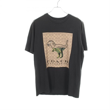 コーチ レキシー ジグネチャー柄 半袖Tシャツ 衣料品 トップス メンズ 233092