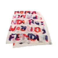 フェンディ(FENDI)フェンディ ロゴ総柄 ストール 衣料品 レディース