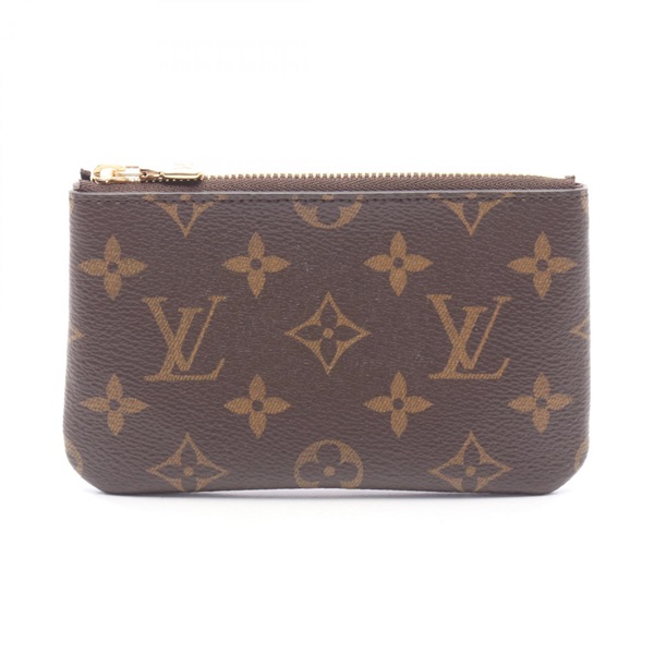 ルイ ヴィトン◎ポシェット クレ モノグラム ケース キーリング ブラウン ルイ・ヴィトン(LOUIS VUITTON)ルイ・ヴィトン ポシェット クレ