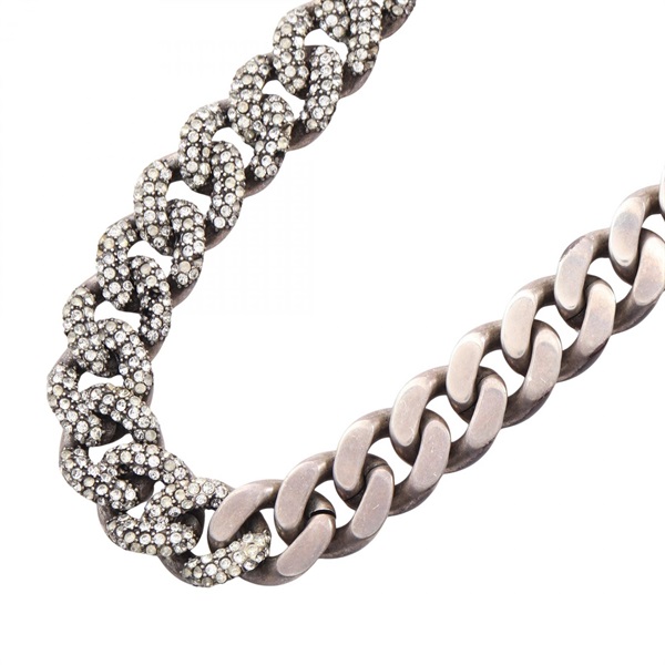サンローランパリ METAL CURB CHAIN NECKLACE メタルカーブ チェーン ネックレス ジュエリー メンズ レディース