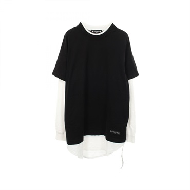 マスターマインドジャパン レイヤード バックプリント 長袖Tシャツ 衣料品 トップス メンズ