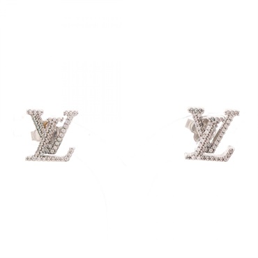 ルイ・ヴィトン ブックル ドレイユ LV アイコニック ストラス ピアス ジュエリー レディース M00608