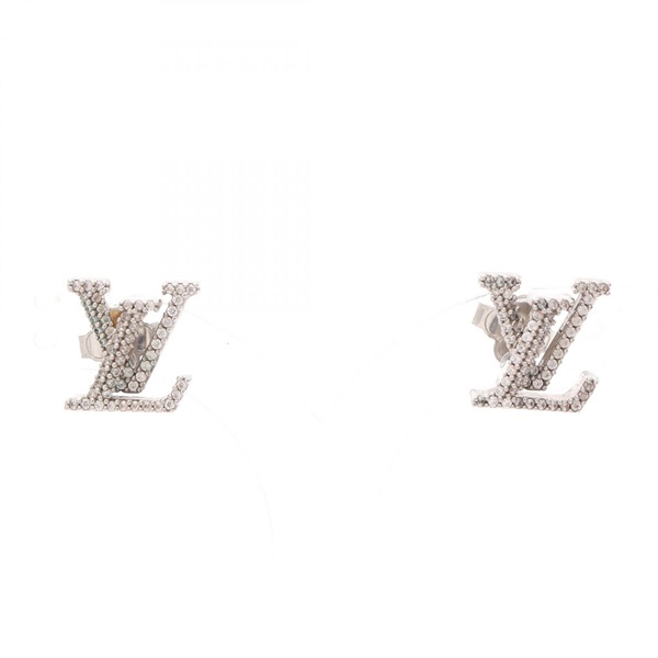ルイ・ヴィトン ブックル ドレイユ LV アイコニック ストラス ピアス ジュエリー レディース M00608