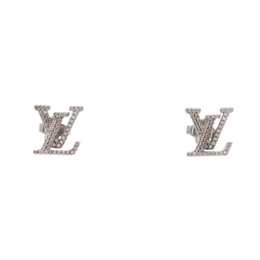 ルイ・ヴィトン ブックル ドレイユ LV アイコニック ストラス ピアス ジュエリー レディース M00608