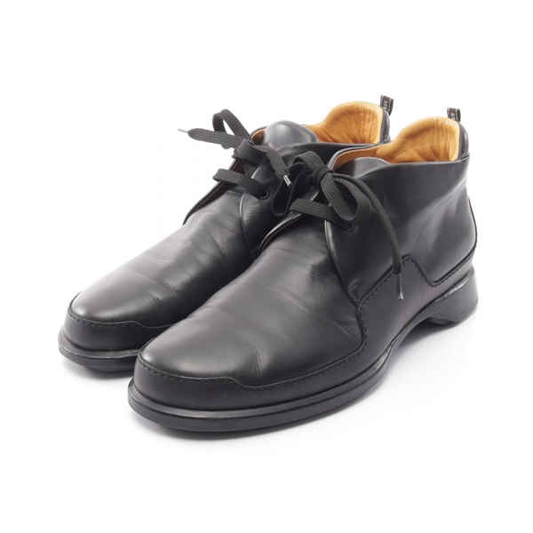 【希少】エルメス HERMES チャッカブーツ ハラコレザー ブラウン エルメス(HERMES)エルメス チャッカ ブーツ 靴 メンズ｜2100301261006