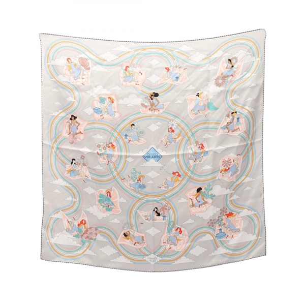 エルメス(HERMES)エルメス カレ70 CARRES VOLANTS スカーフ 衣料品