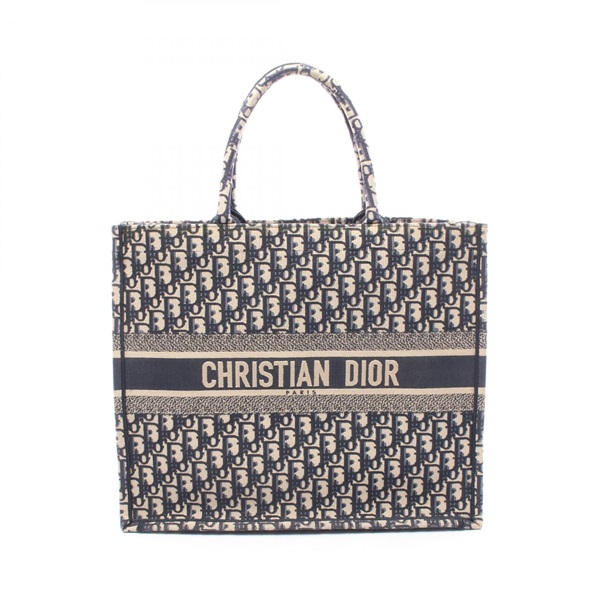 クリスチャンディオール BOOK TOTE ブックトート ラージ オブリーク トートバッグ バッグ レディース