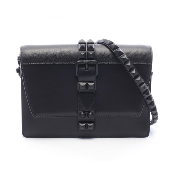 プラダ CITY CALF + SAFFI エレクトラ スタッズ ショルダーバッグ バッグ レディース 1BD120