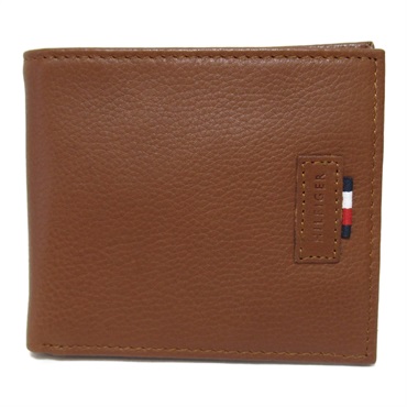 トミーヒルフィガー 二つ折財布 二つ折り財布 財布 メンズ 130051 TAN