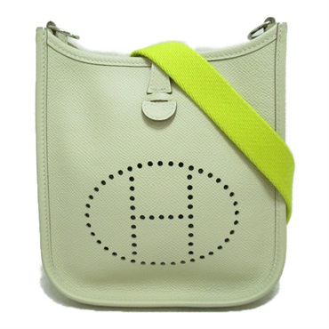 エルメス(HERMES)エルメス エヴリンTPM クレ/ライム ショルダーバッグ