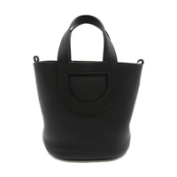 エルメス(HERMES)エルメス インザループ18 ブラック ハンドバッグ 