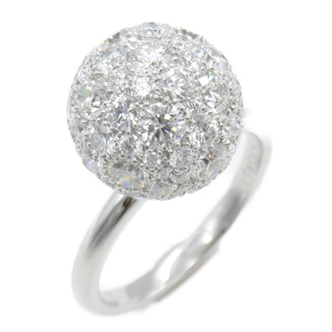 ティファニー(TIFFANY＆CO)ハードウェアボール ダイヤ リング