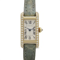 カルティエ タンクアロンジェ ダイヤベゼル 腕時計 ウォッチ 腕時計 時計 レディース WB300531