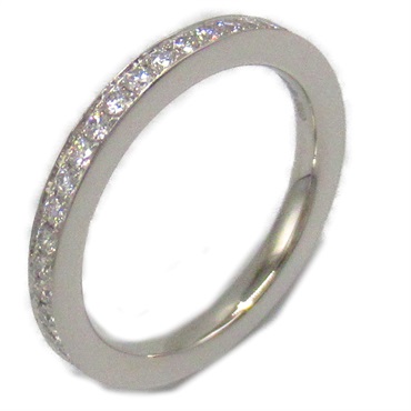 グラフ スレッド リング 8号 RGET094 レディース 中古A品 グラフ スレッド セット エタニティ リング 1.09ct 8号 中古