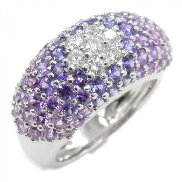 サファイア ダイヤモンド リング 指輪