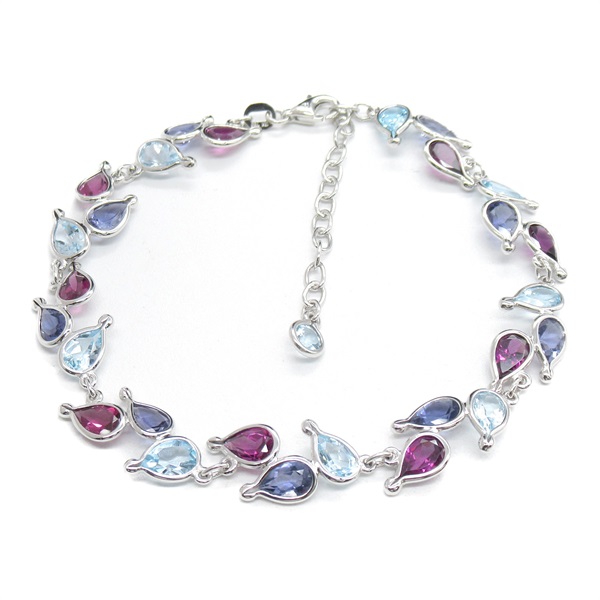 ジュエリー マルチ ブレスレット ブレスレット アクセサリー レディース マルチ 8.4g