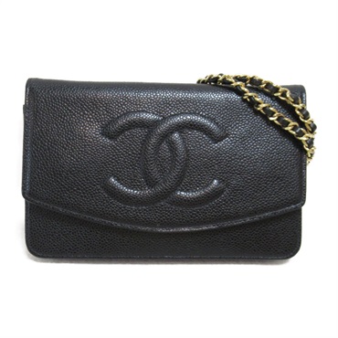 ラスト1点❤CHANEL❤チェーンウォレット ブラック 正規非売品 シャネル(CHANEL)シャネル チェーンウォレット ショルダーバッグ