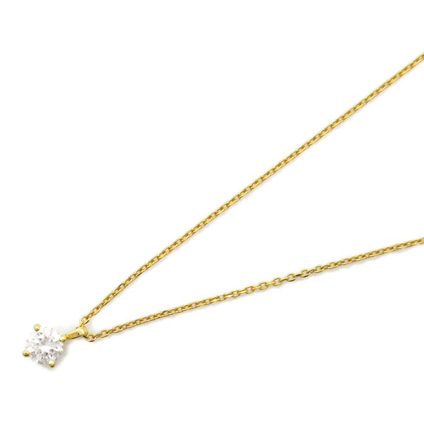 ヴァンドーム青山 穿く K18 ダイヤモンド ネックレス 0.20ct